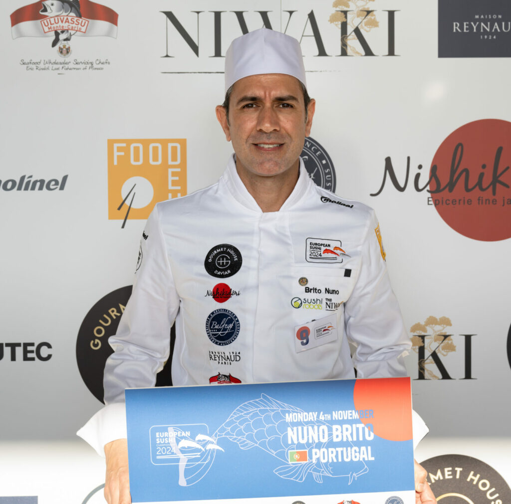 Nuno Brito vice-champion d'Europe de Sushi 2024